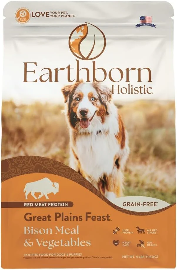 Earthborn Holistic Great Plains Feast with Bison and Beef Meal Grain and Gluten Free - Image 7