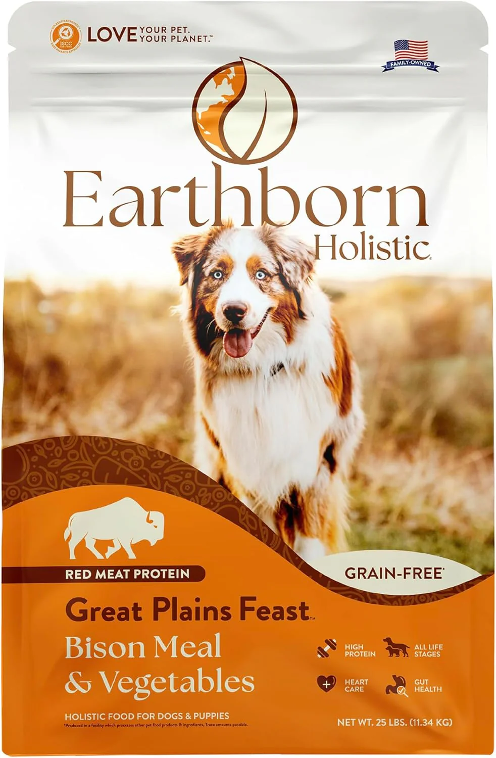 Earthborn Holistic Great Plains Feast with Bison and Beef Meal Grain and Gluten Free - Image 8