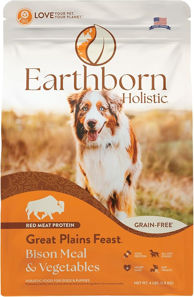Earthborn Holistic Great Plains Feast with Bison and Beef Meal Grain and Gluten Free - Image 9
