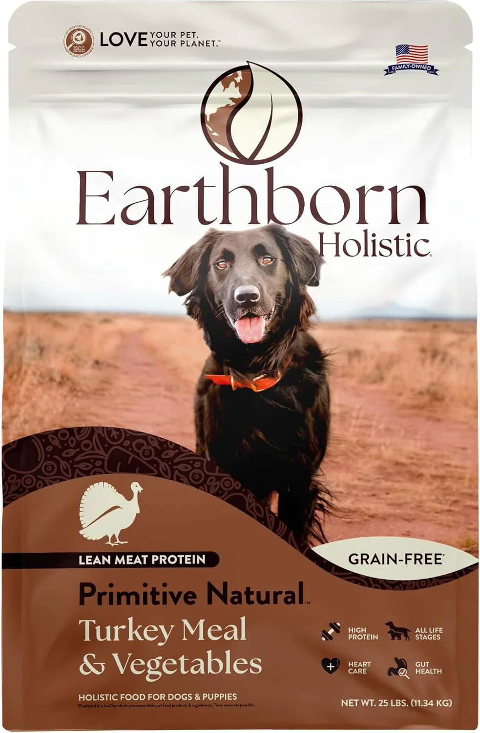 Earthborn Holistic Primitive Natural Turkey & Vegetable Dog food - Image 7