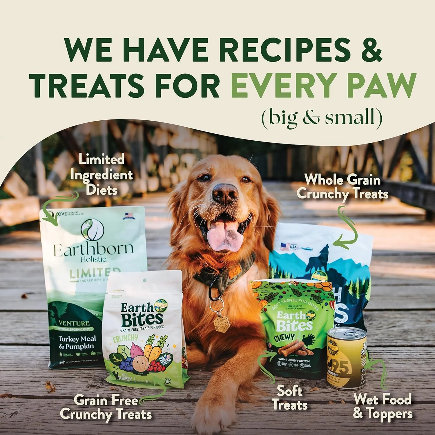 Earthborn Holistic Venture Turkey Meal & Pumpkin Limited Ingredient Diet Grain-Free Dry Food for Adult Dogs - Image 7