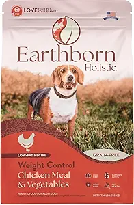 Earthborn Holistic Weight Control Chicken Meal & Vegetables Grain-Free, Low-Fat, High Fiber Dry Food for Adult Dogs - Image 8
