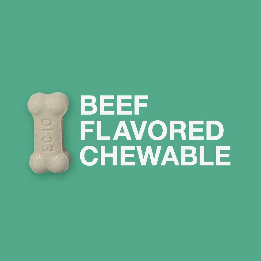 Elanco Chewable Quad Dewormer for Dogs, , 4 Chewable Tablets, White - Image 5