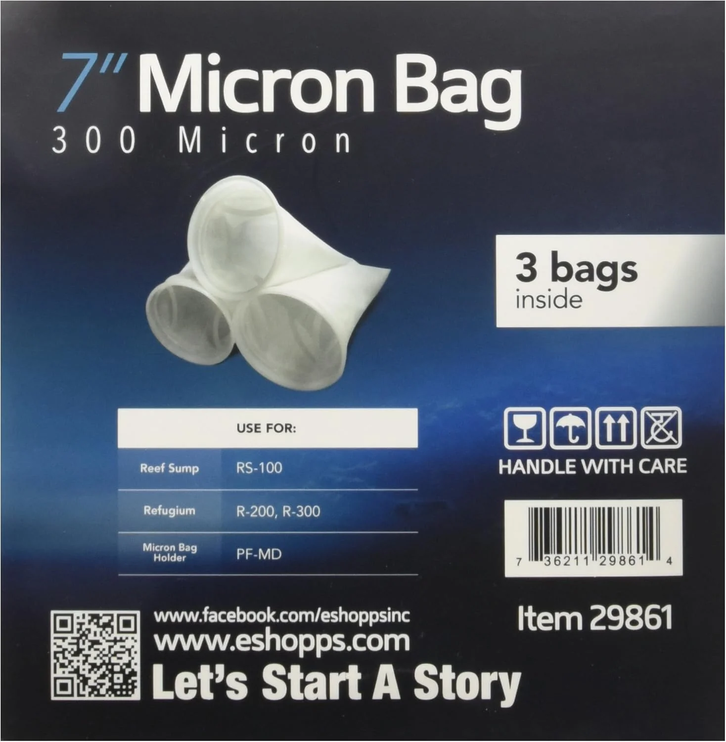 ESHOPPS Round Filter Socks | 3 Pack | 300 Micron - Image 5