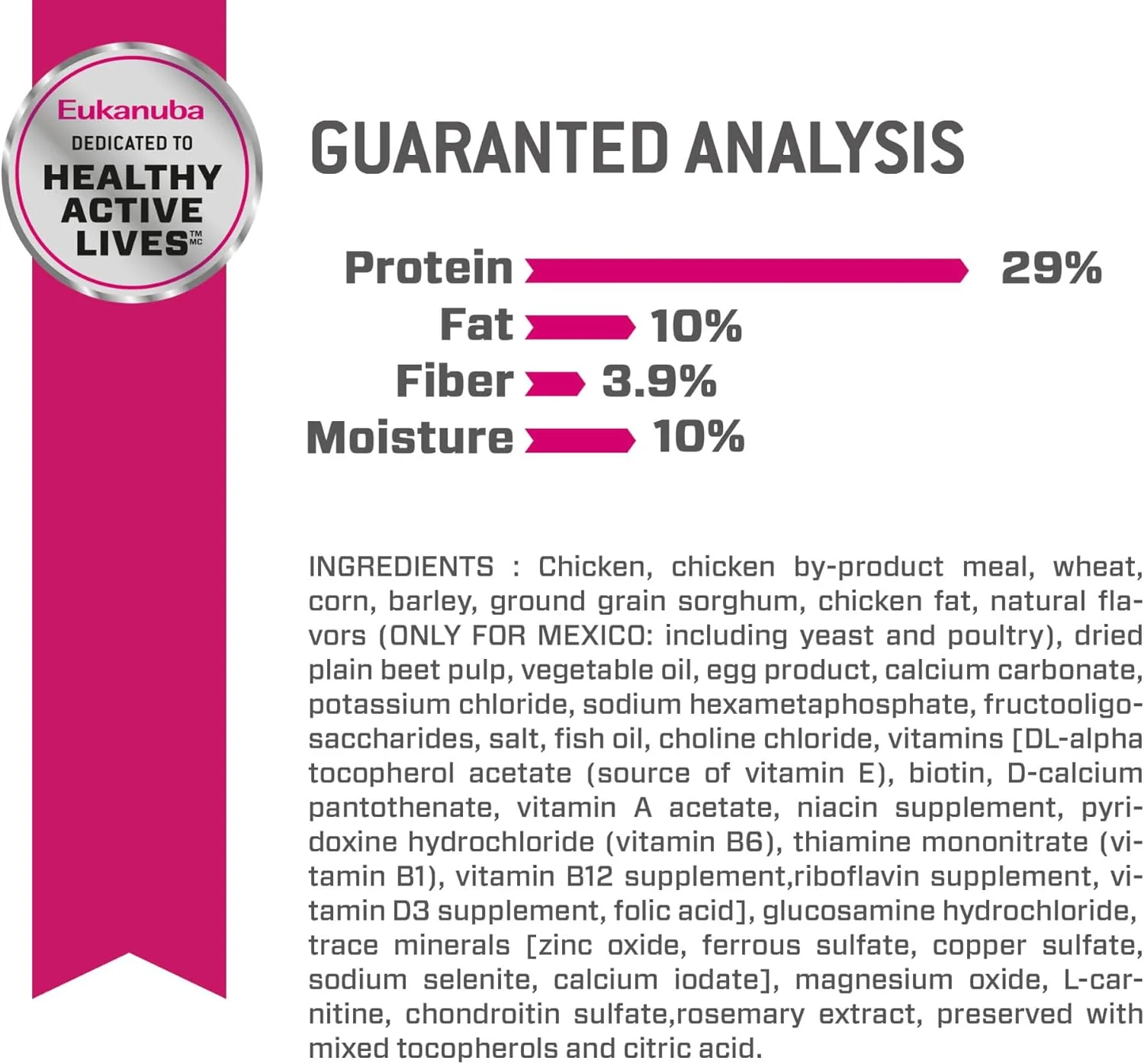 Eukanuba Fit Body Weight Control Small Breed Dry Dog Food - Image 6