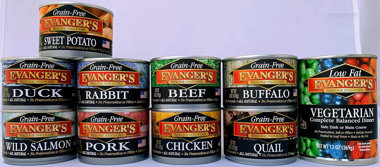 Evanger's Complements Buffalo for Dogs & Cats - 24, 6 oz Cans - Image 4