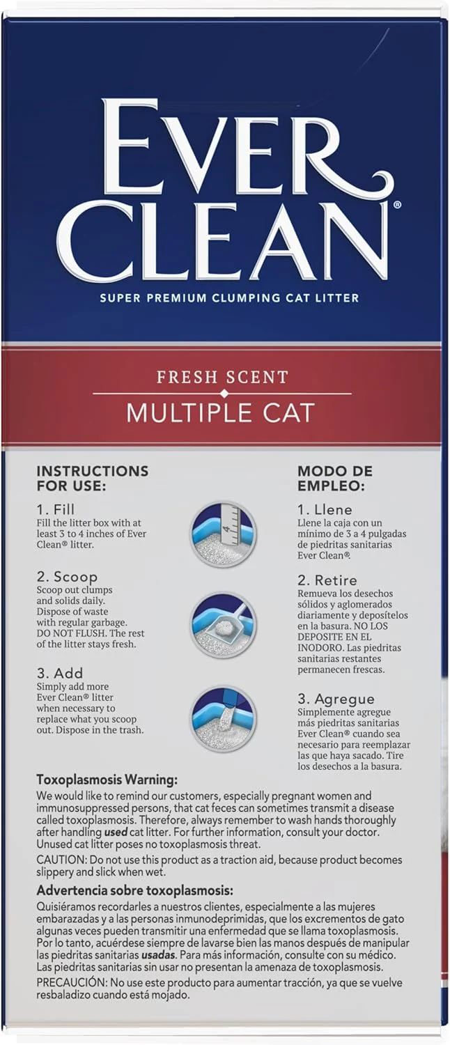 Ever Clean Multiple Cat Litter, 25 Pounds - Image 6