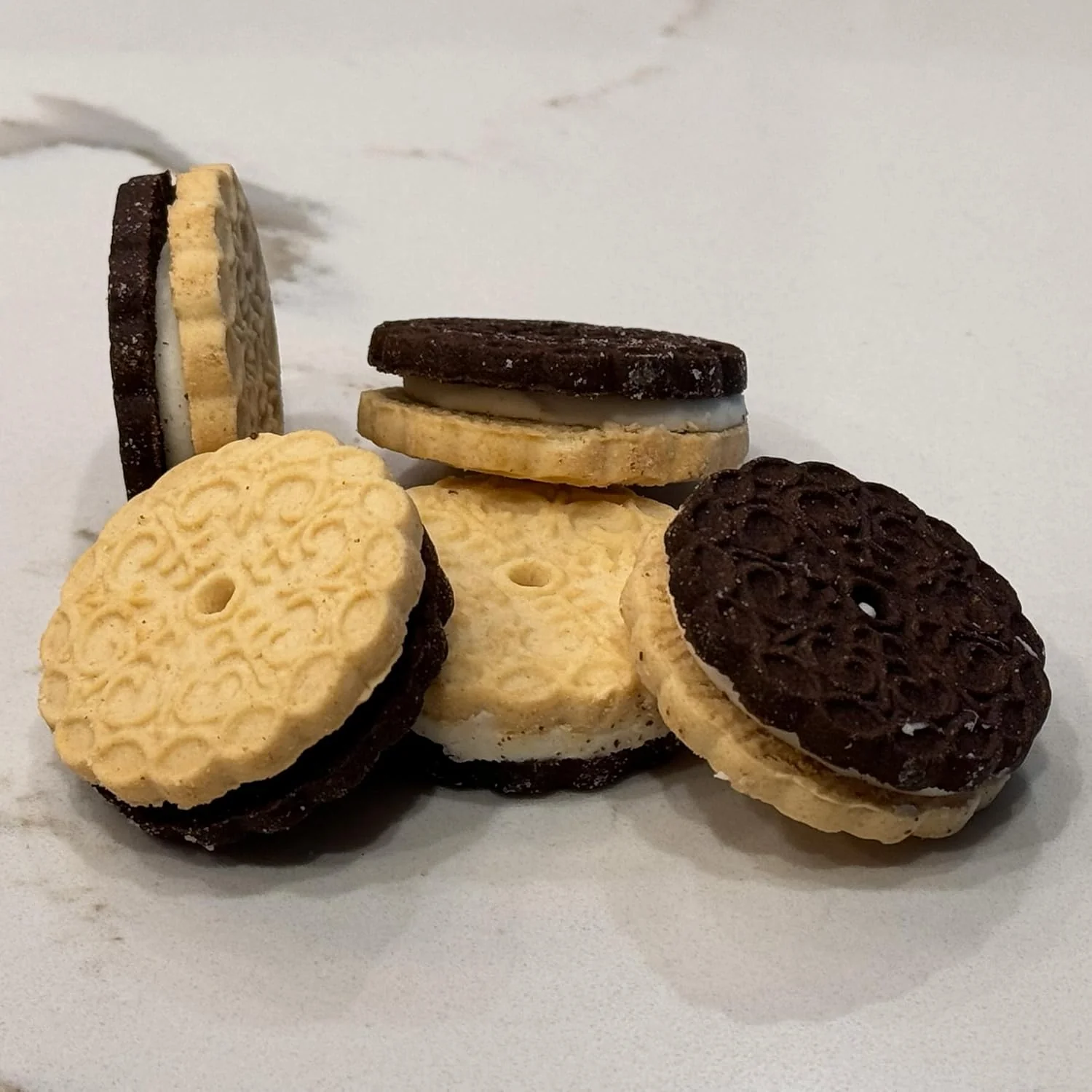 Exclusively Dog Cookies Sandwich Cremes S'Mores Flavor Dog Treats for Medium and Large Dogs, Natural and Made in The USA, 8 oz - Image 5