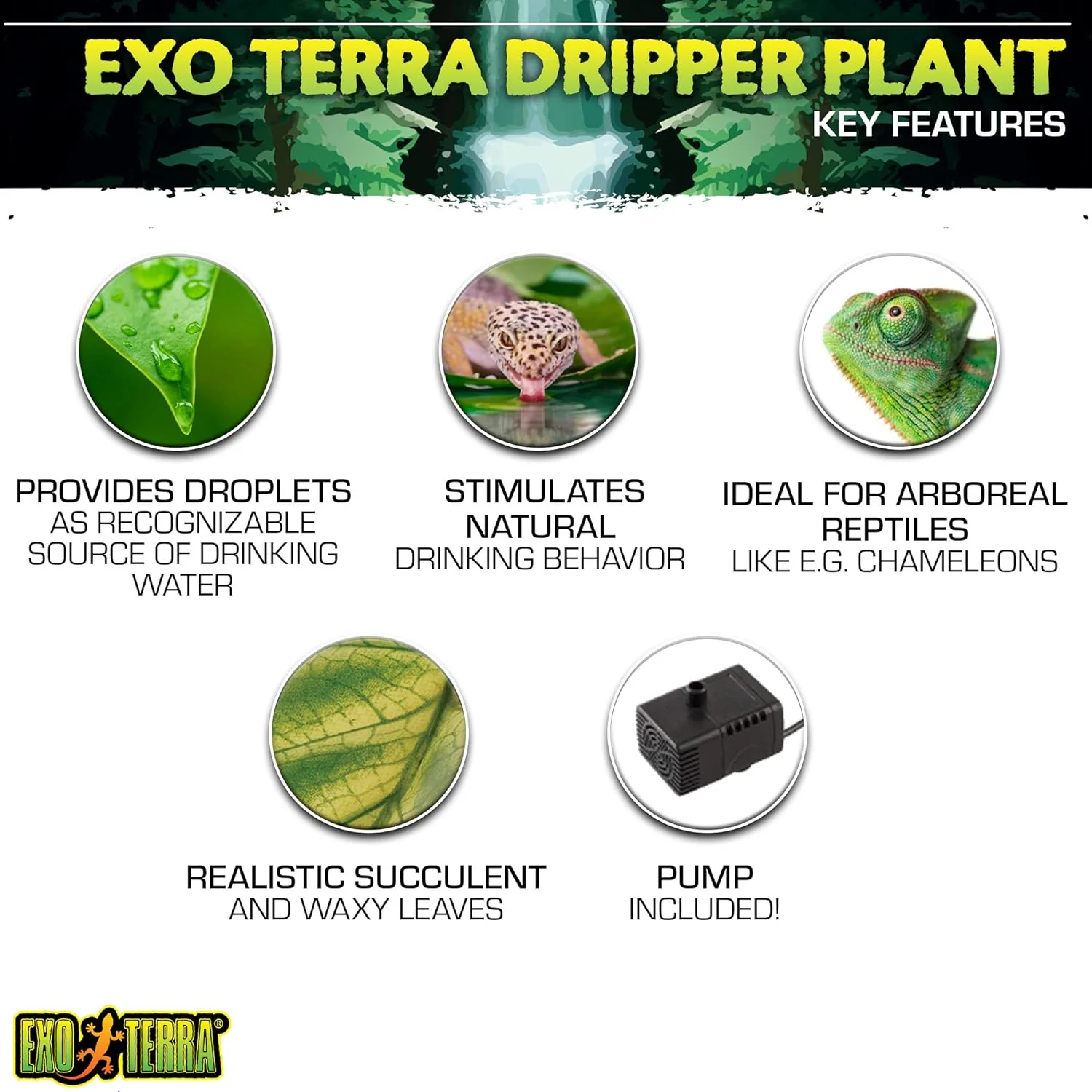 Exo Terra Dripper Plant - Image 2