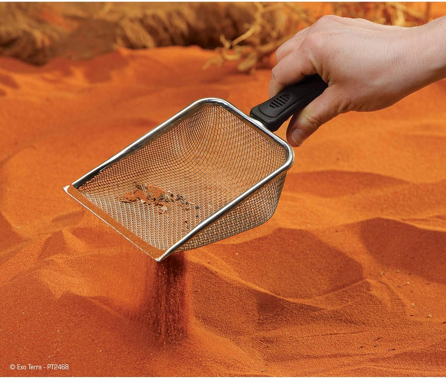 Exo Terra Stainless Steel Scooper - Image 2