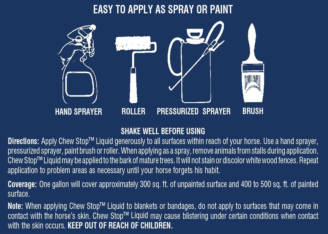 Farnam® Chew Stop™ – Horse Wood-Chewing Deterrent - Image 3