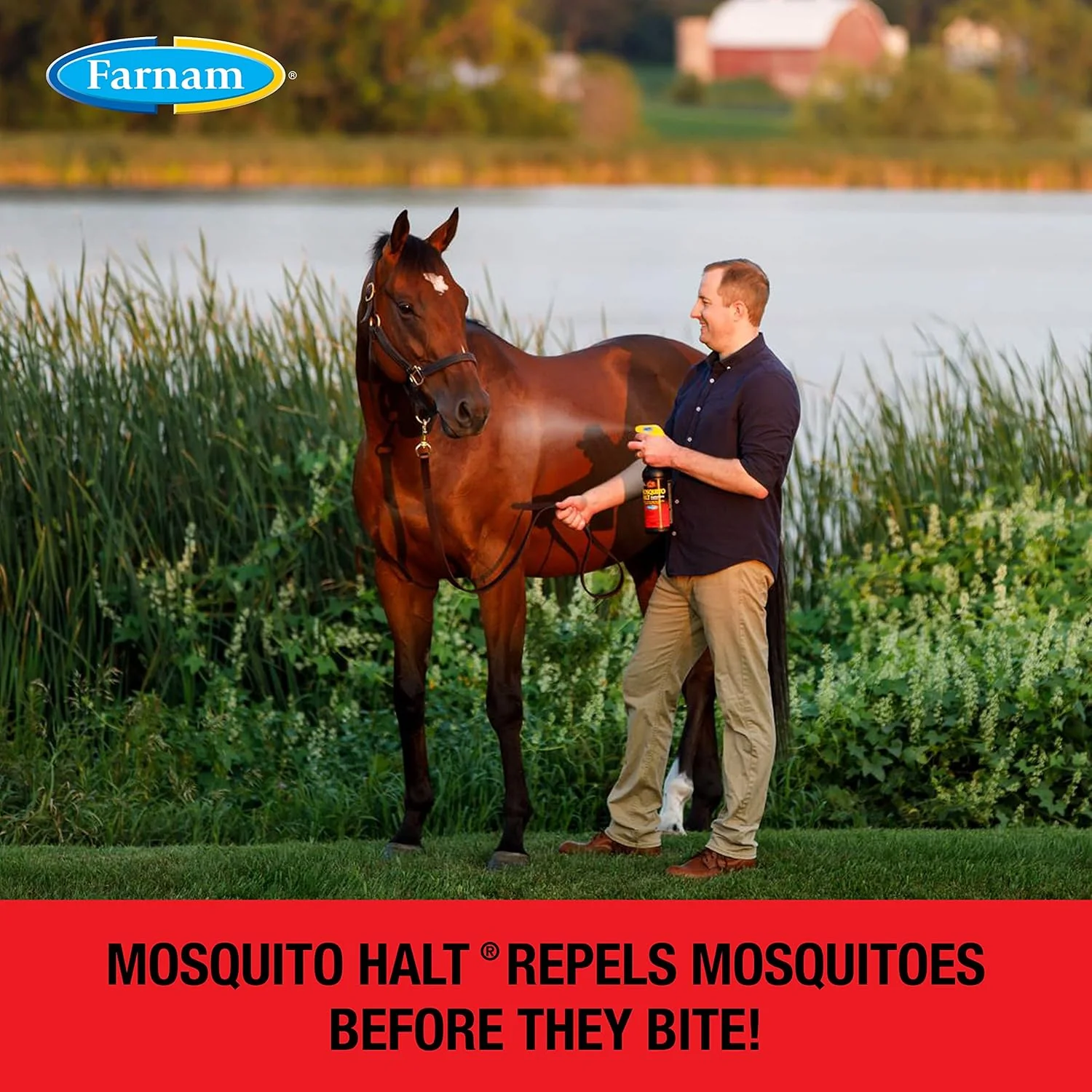 Farnam® Mosquito Halt® Equine Repellent Spray – 32 oz - Image 5