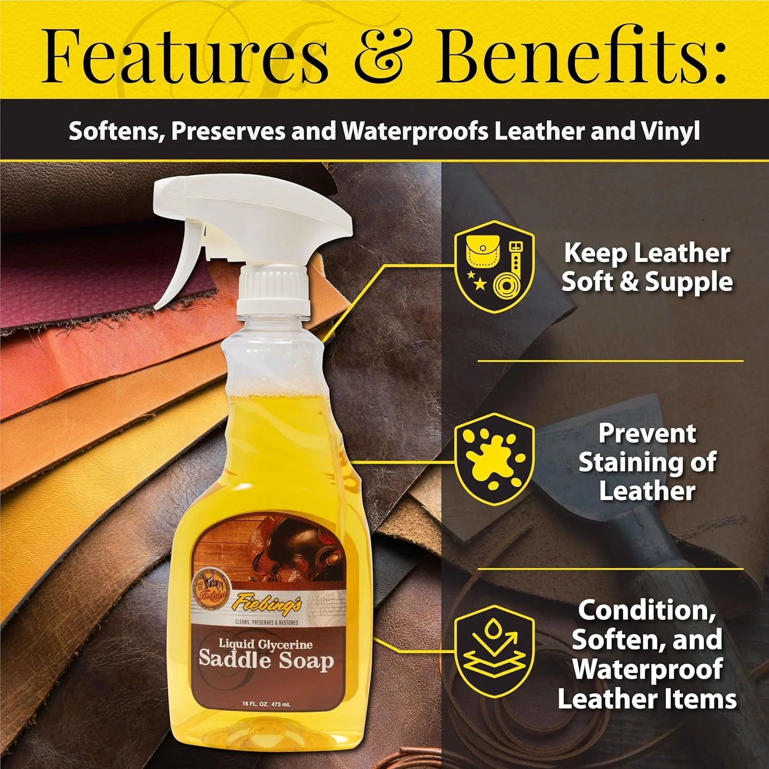 Fiebing's Liquid Glycerine Saddle Soap - Image 4