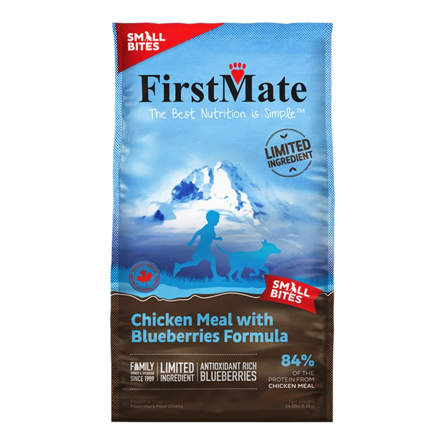 FirstMate Grain-Free Chicken & Blueberries Small Bites Dog Food – Kibble - Image 2