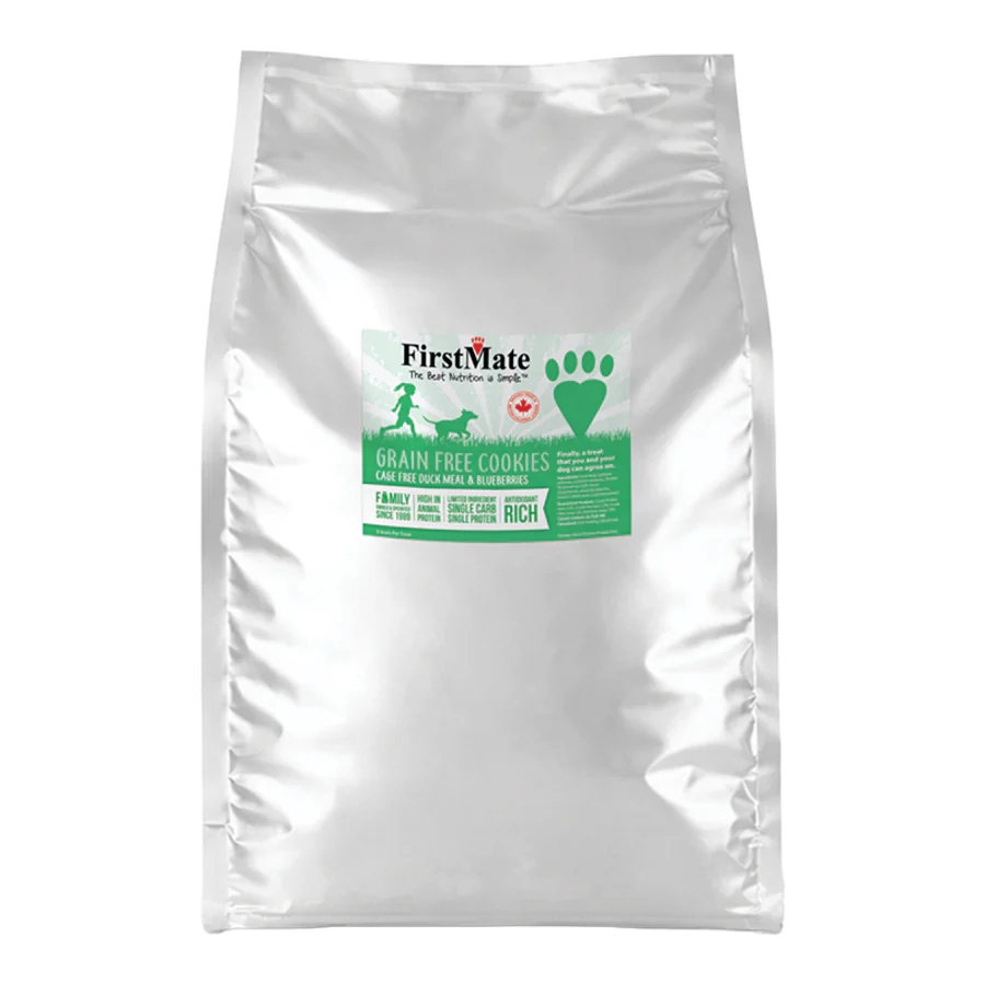 FirstMate Grain-Free Duck & Blueberry Dog Treats – Biscuit Style - Image 2