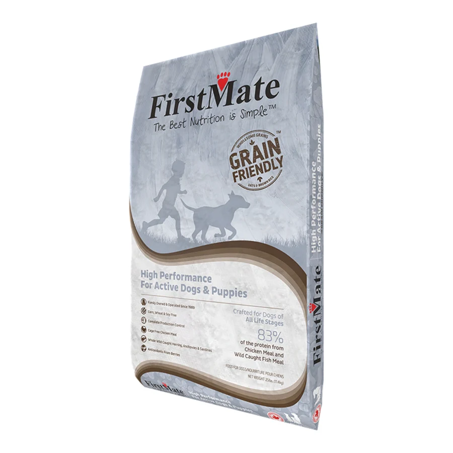 FirstMate Grain Friendly High Performance Dog Food for Active Dogs & Puppies – Kibble - Image 2