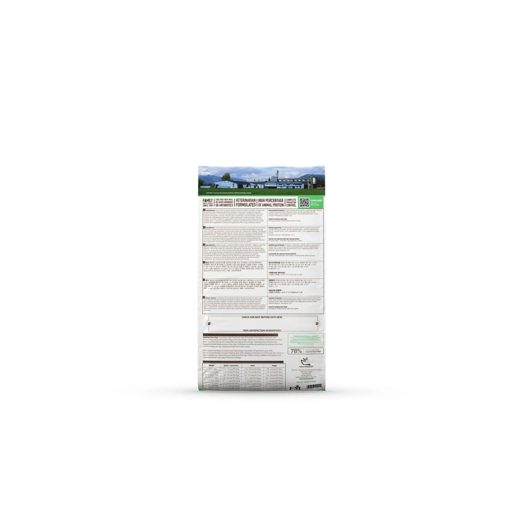 FirstMate Limited Ingredient DUCK & Pumpkin Dog 25lb - Image 2