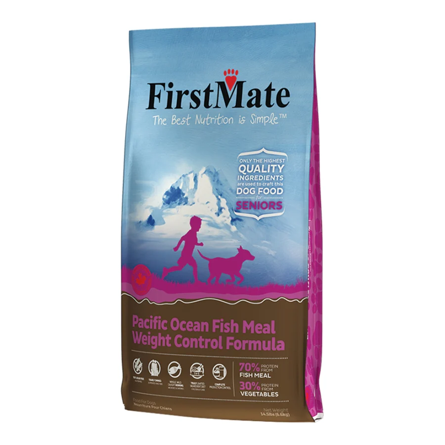 FirstMate Limited Ingredient Grain-Free Senior Weight Control Pacific Ocean Fish Dog Food – Kibble - Image 2