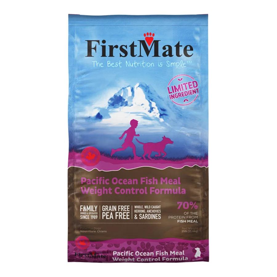 FirstMate Limited Ingredient Grain-Free Senior Weight Control Pacific Ocean Fish Dog Food – Kibble - Image 3