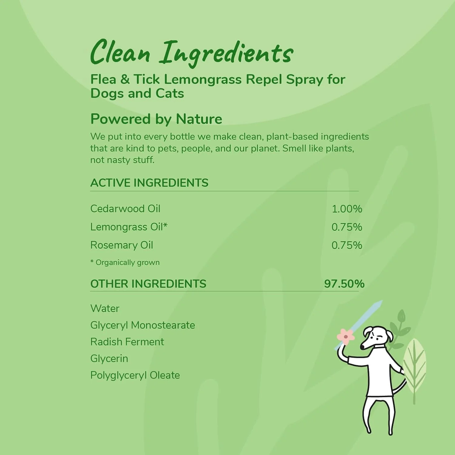 Flea Tick Lemongrass Spray - Image 3