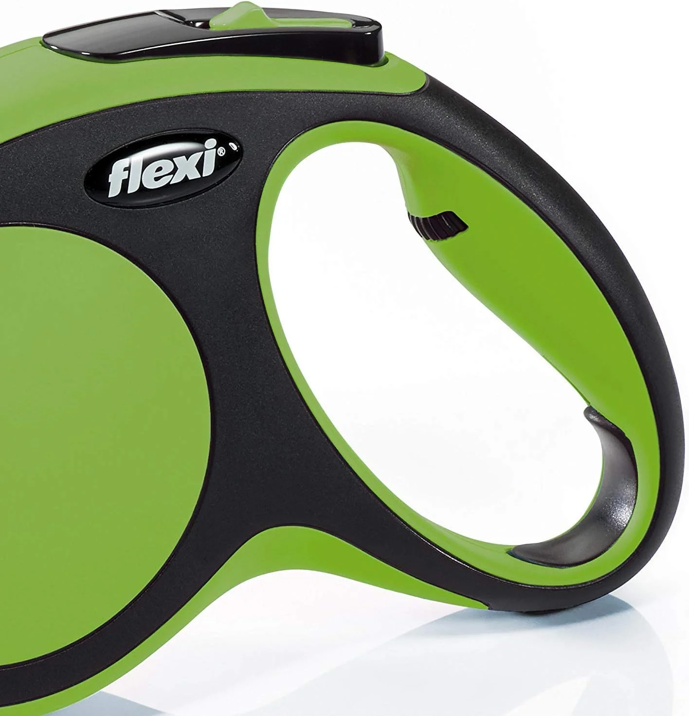 FLEXI New Comfort Retractable Dog Leash (Tape), Green - Image 3