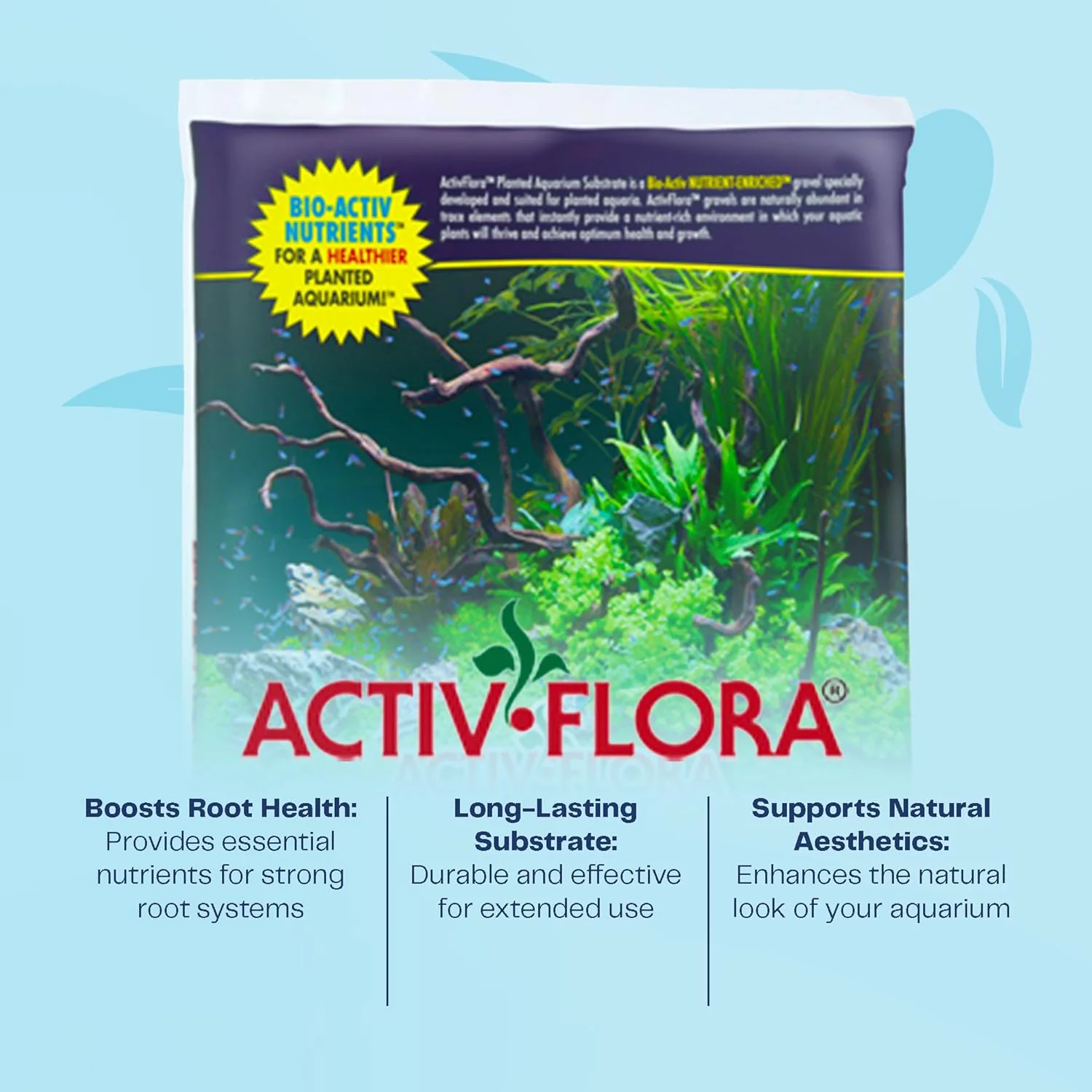 Floragems Premium Planted Ochre Aquarium Gravel, 20 Lbs - Nutrient-Rich Substrate, Enhances Water Quality for Fish Life and Plant Growth, - Image 6