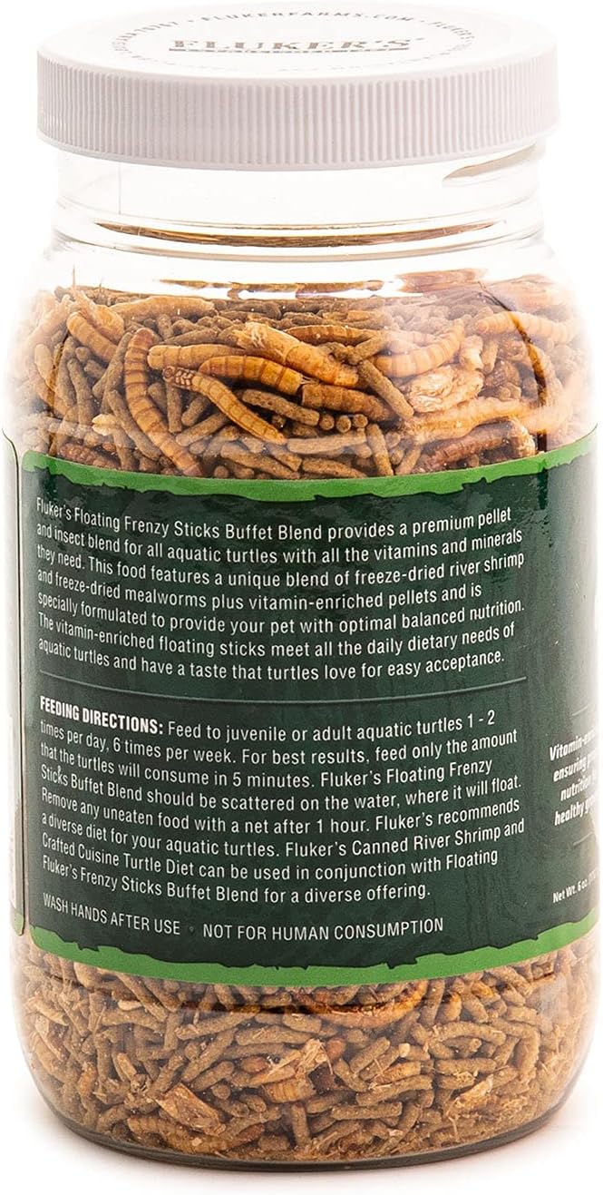 Fluker's Aquatic Turtle Buffet Blend Feeding Frenzy Sticks - Image 3