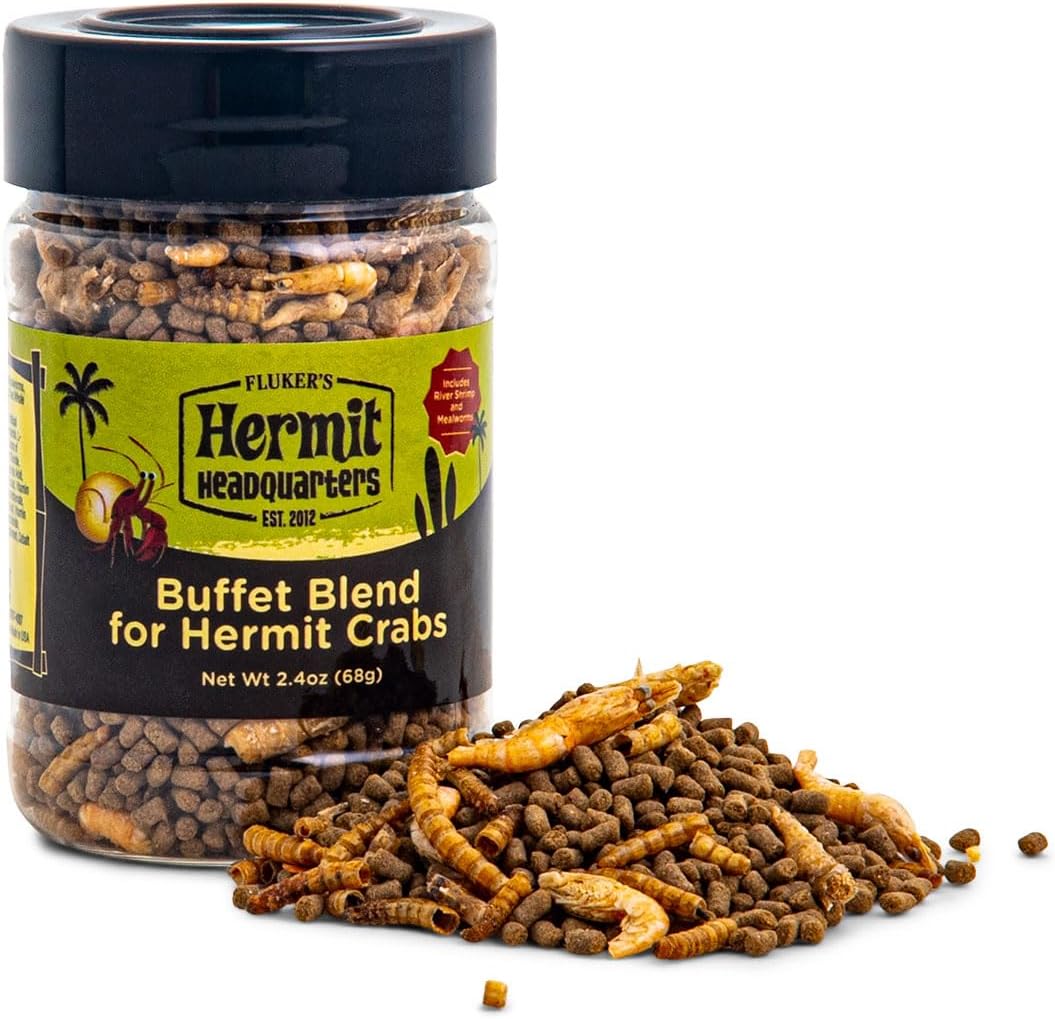 Fluker's Buffet Blend Diet - Food for Hermit Crabs 2.4 oz - Image 2