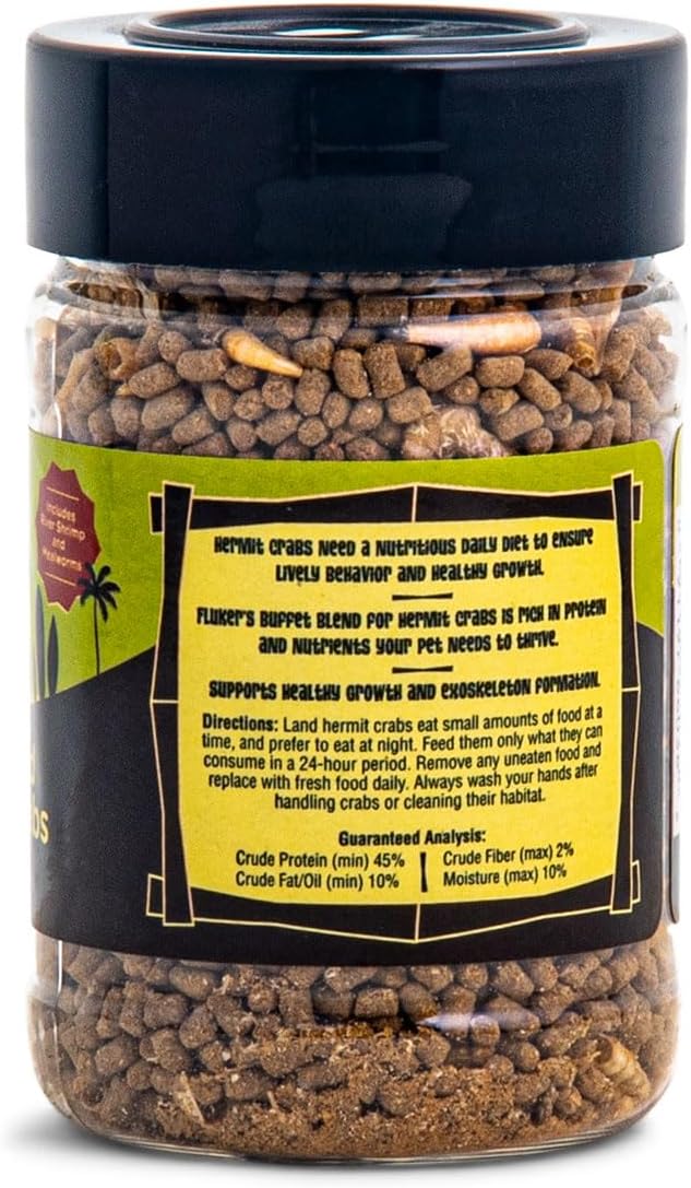 Fluker's Buffet Blend Diet - Food for Hermit Crabs 2.4 oz - Image 3