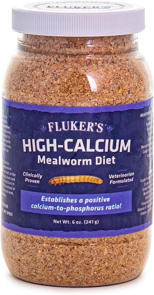 Fluker's High Calcium Mealworm Diet, Can Be Used as a Gut-Loading Food or Bedding - Image 2