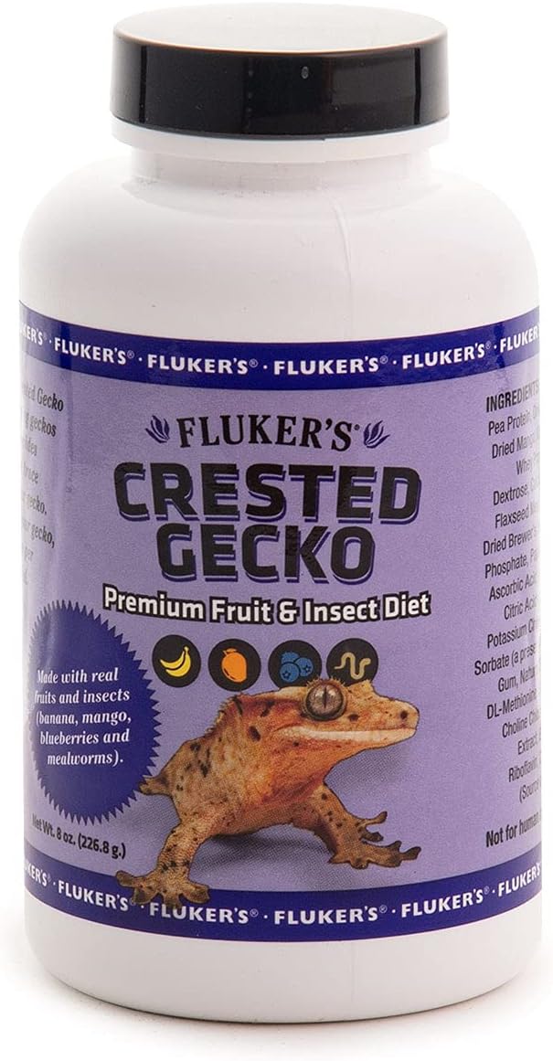 Fluker's Premium Crested Gecko Diet, Made with Real Fruit and Insects - Image 2