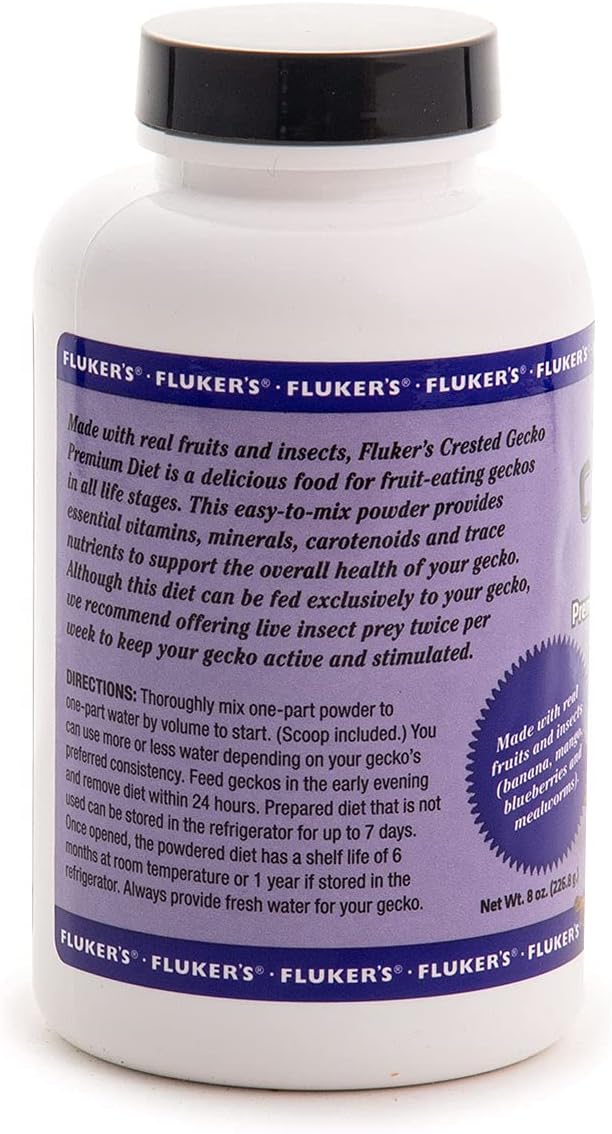 Fluker's Premium Crested Gecko Diet, Made with Real Fruit and Insects - Image 3