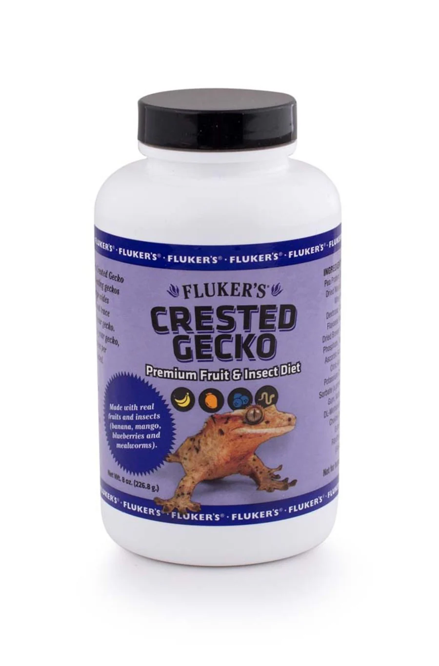 Fluker's Premium Crested Gecko Diet, Made with Real Fruit and Insects - Image 7