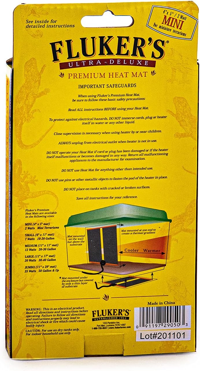 Fluker's Premium Heat Mat for All Reptiles and Amphibians - Image 3