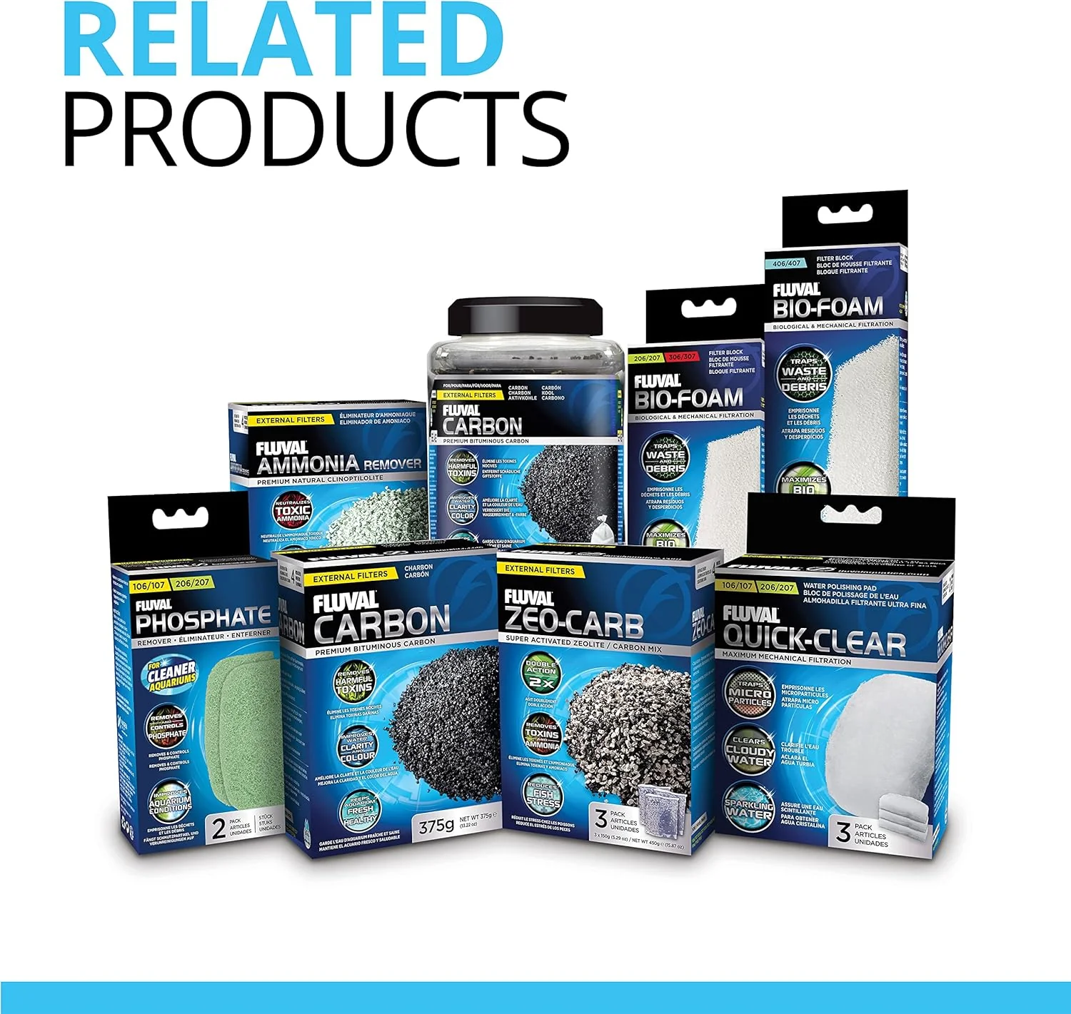 Fluval 307/407 Nitrite Remover Pad, Replacement Aquarium Canister Filter Media, 6-Pack - Image 4