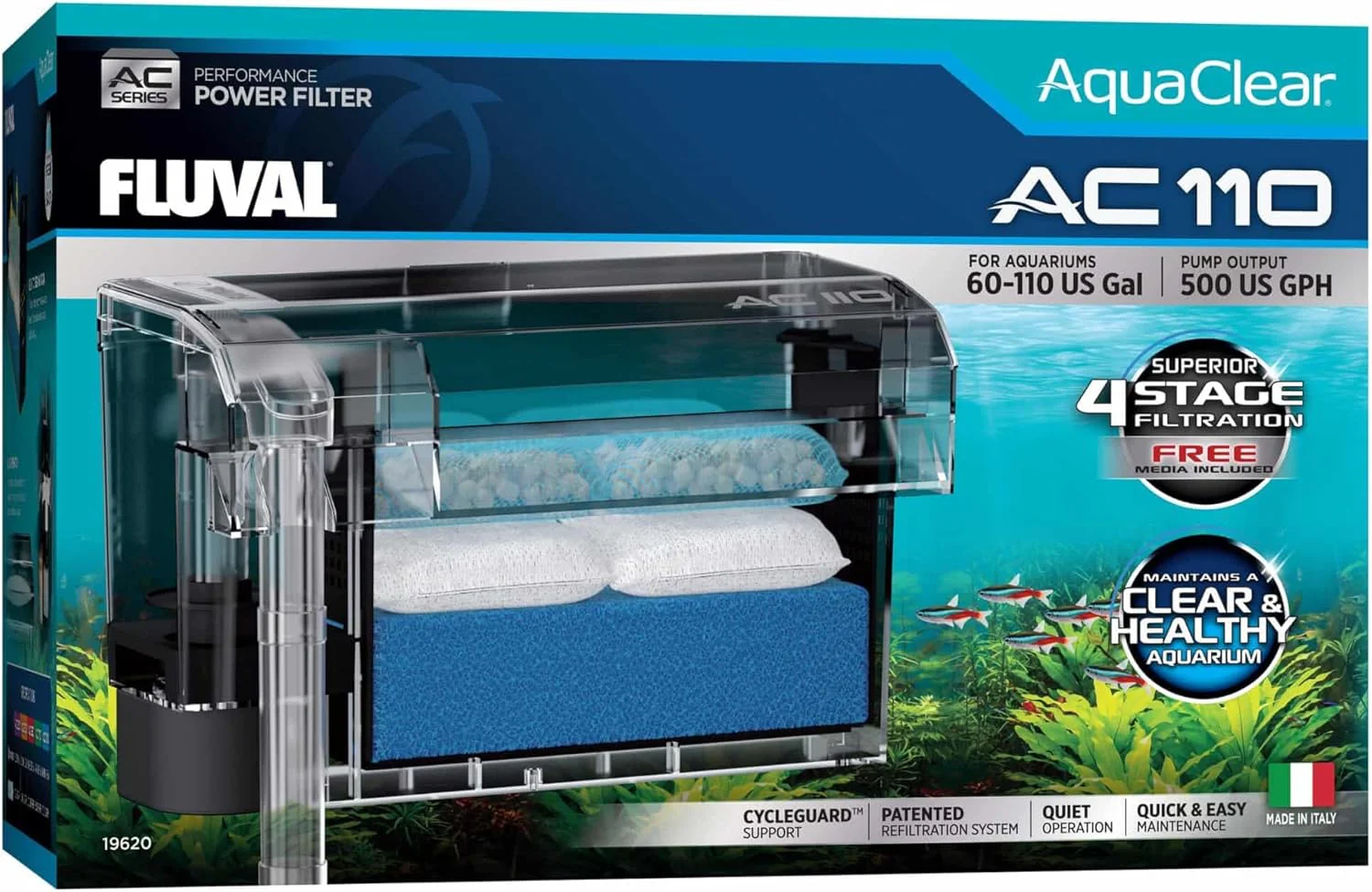 Fluval - Bio-Foam for AC110 Power Filter – Foam Construction for Use in Freshwater & Saltwater Aquarium - Image 4