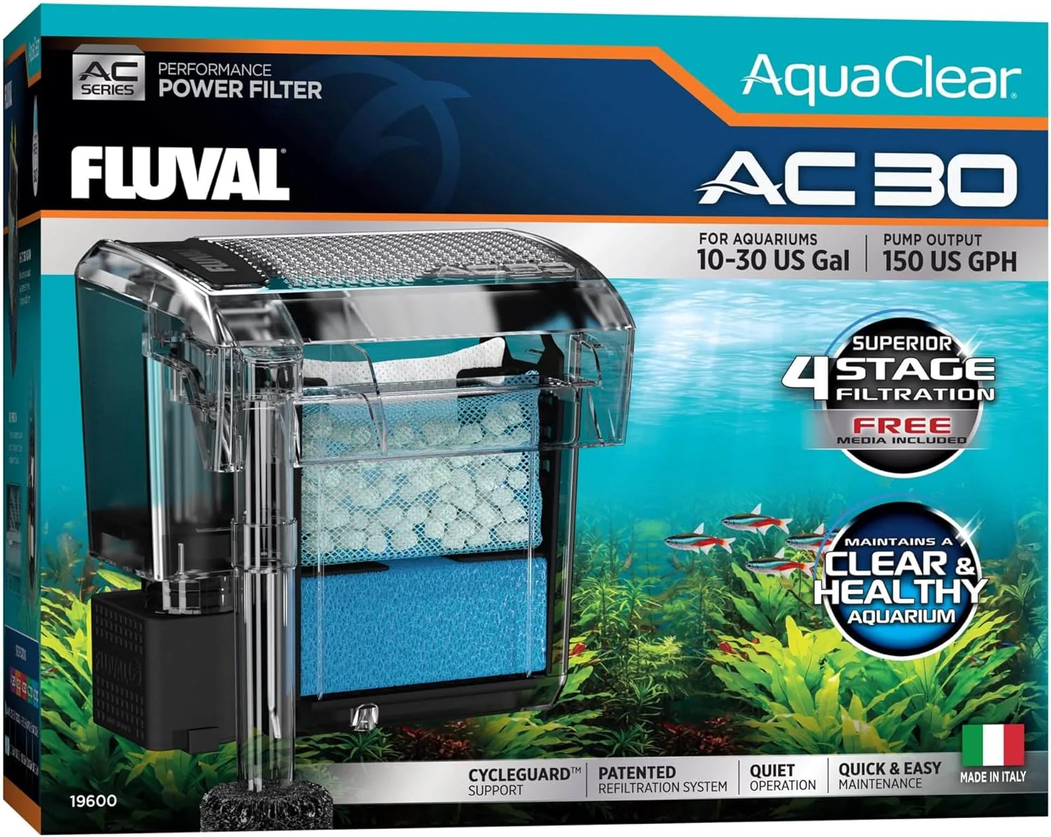 Fluval - Bio-Foam for AC30 Power Filter – Foam Construction for Use in Freshwater & Saltwater Aquariums - Image 4