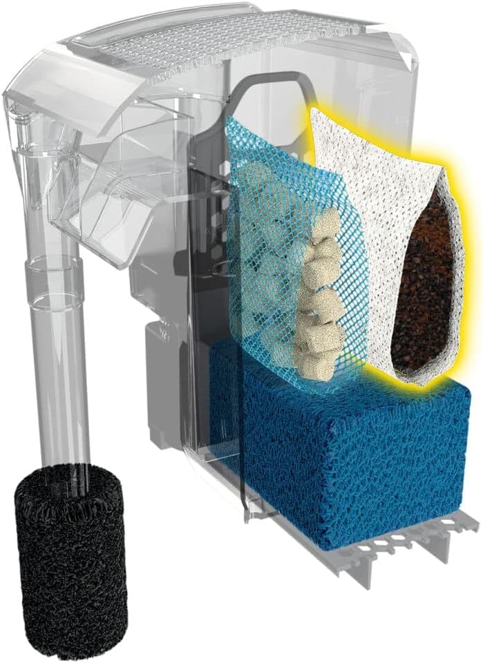 Fluval - Bio-Foam for AC50 Power Filter, 3-Pack – for Use in Freshwater & Saltwater Aquariums - Image 4