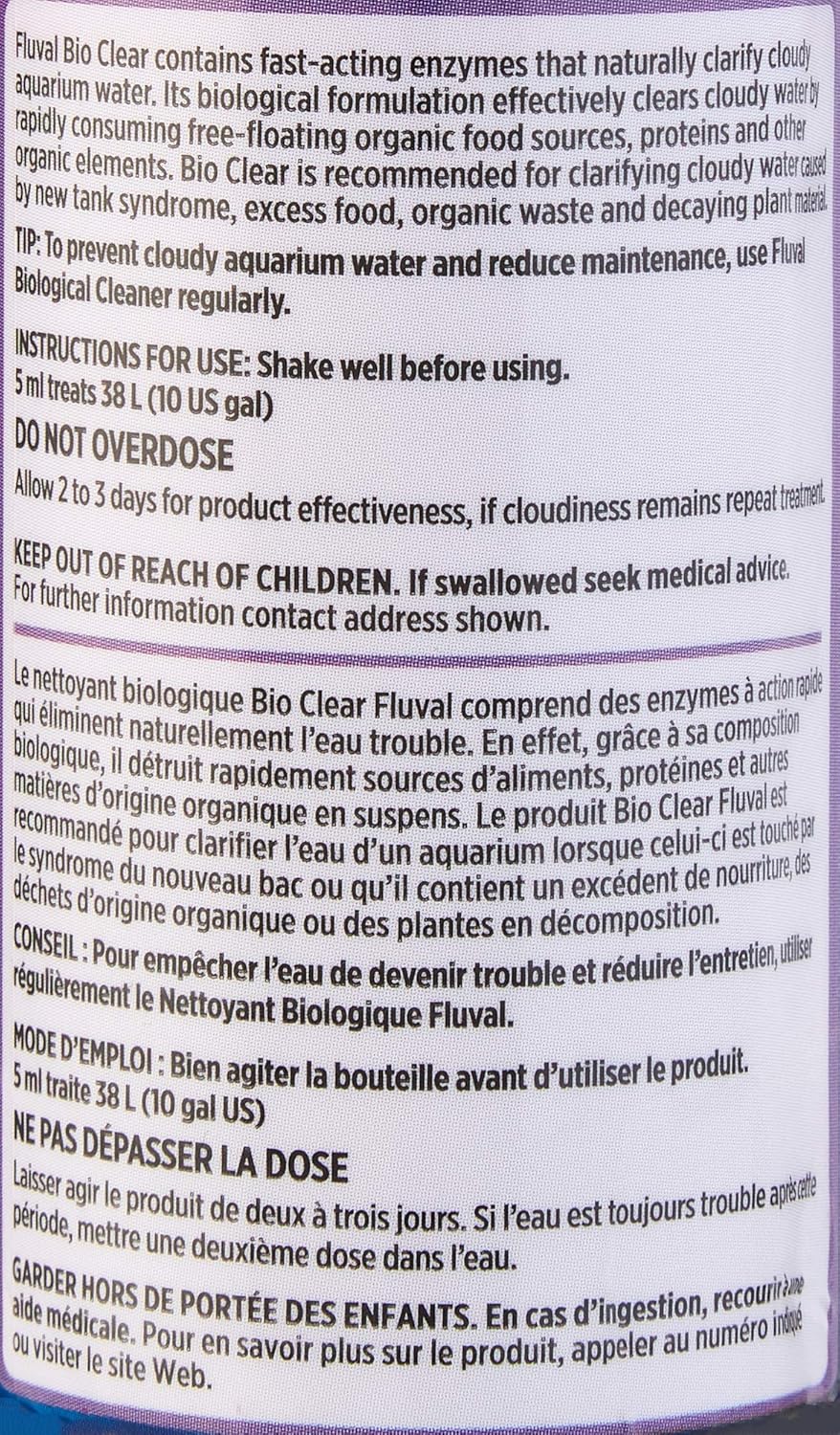 Fluval Clarify Bio for Aquarium Water Treatment, 4-Ounce - Image 3