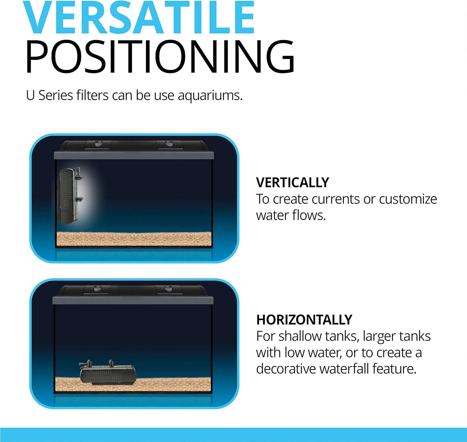 Fluval Underwater Filter, Freshwater and Saltwater Aquarium Filter - Image 6