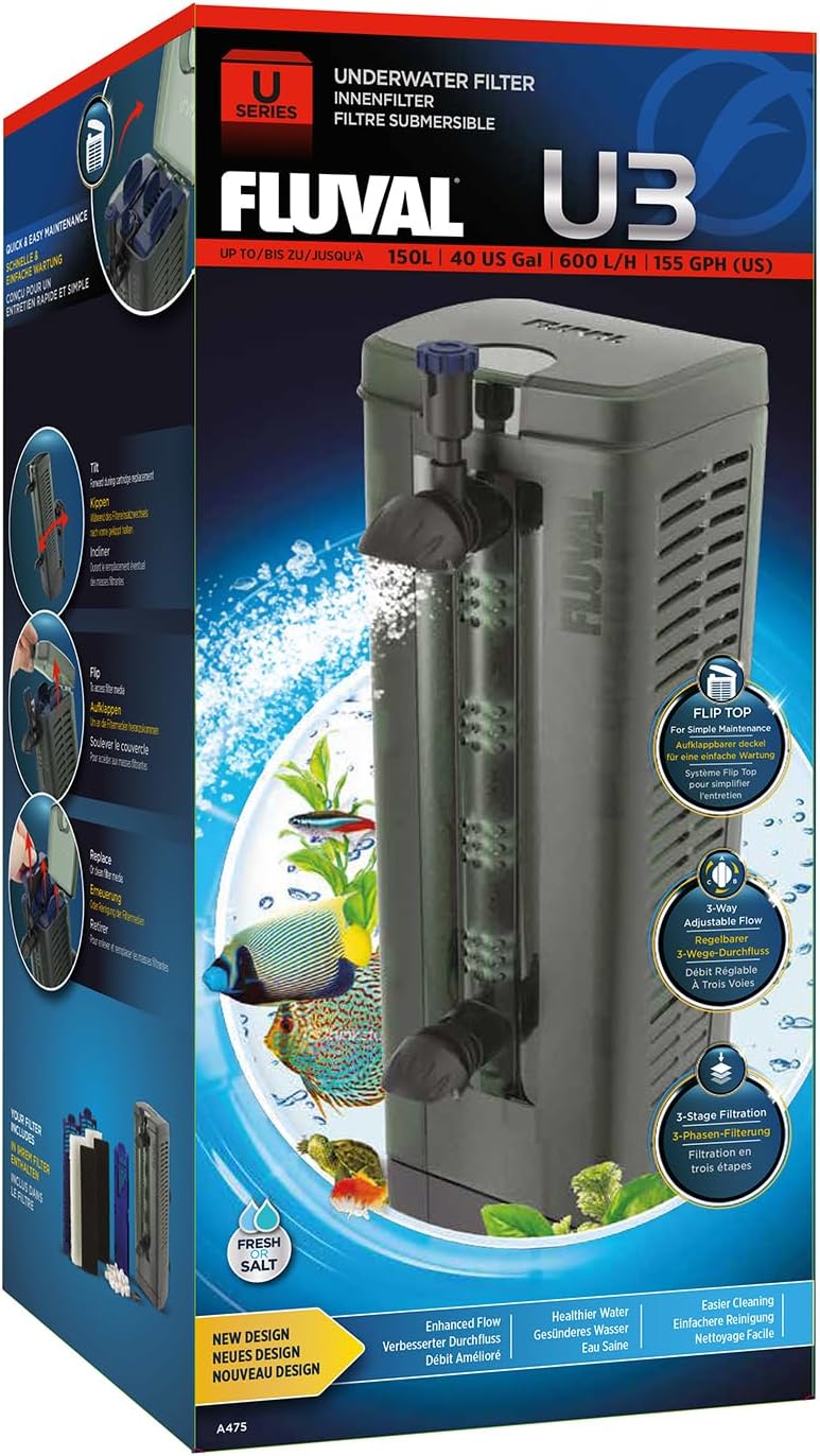 Fluval Underwater Filter, Freshwater and Saltwater Aquarium Filter - Image 8