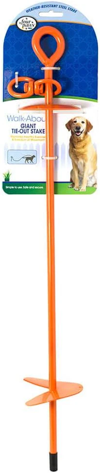 Four Paws Giant Dog Tie Out Stake
