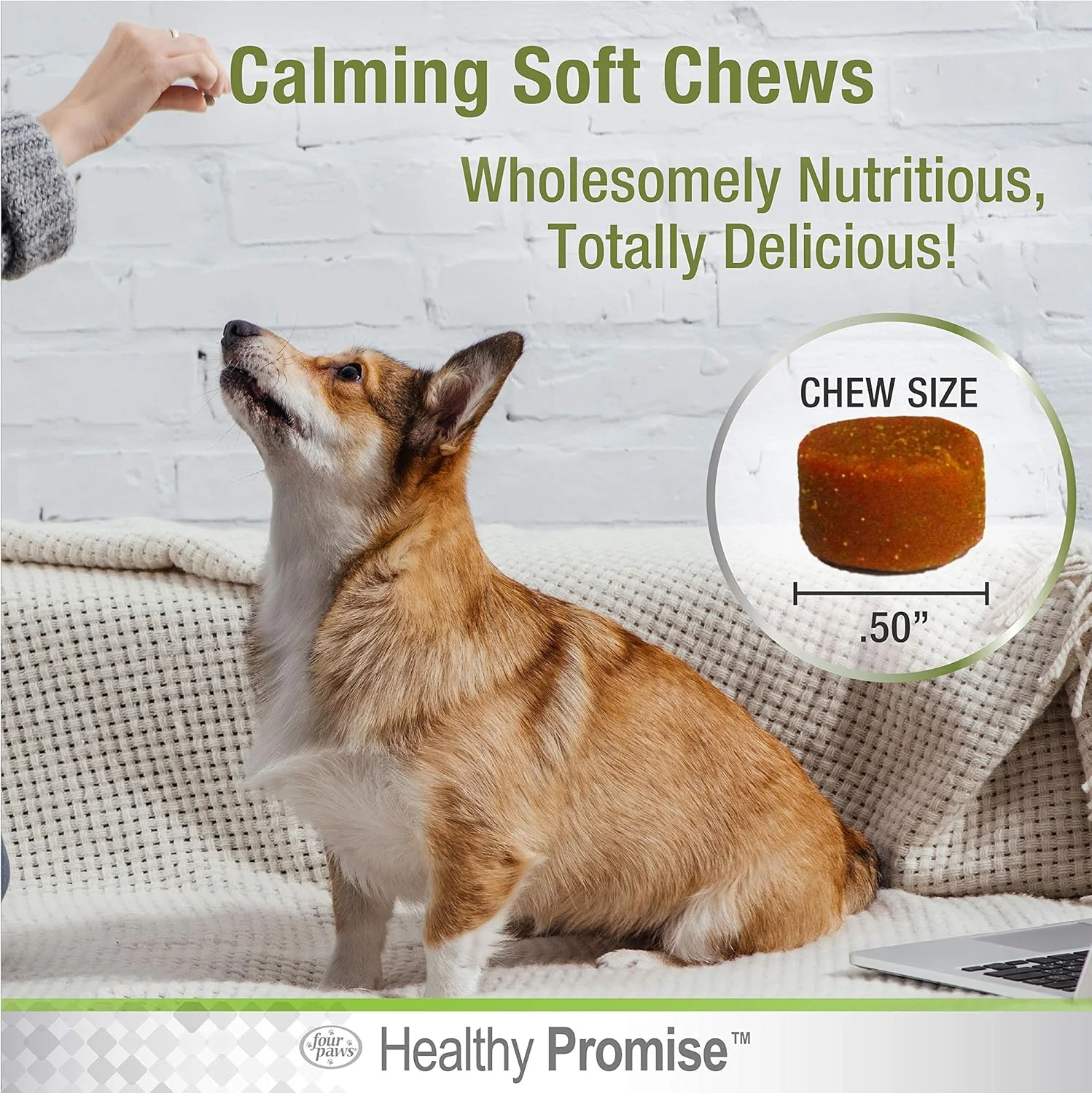 Four Paws Healthy Promise Calming Chews for Dogs - Image 2