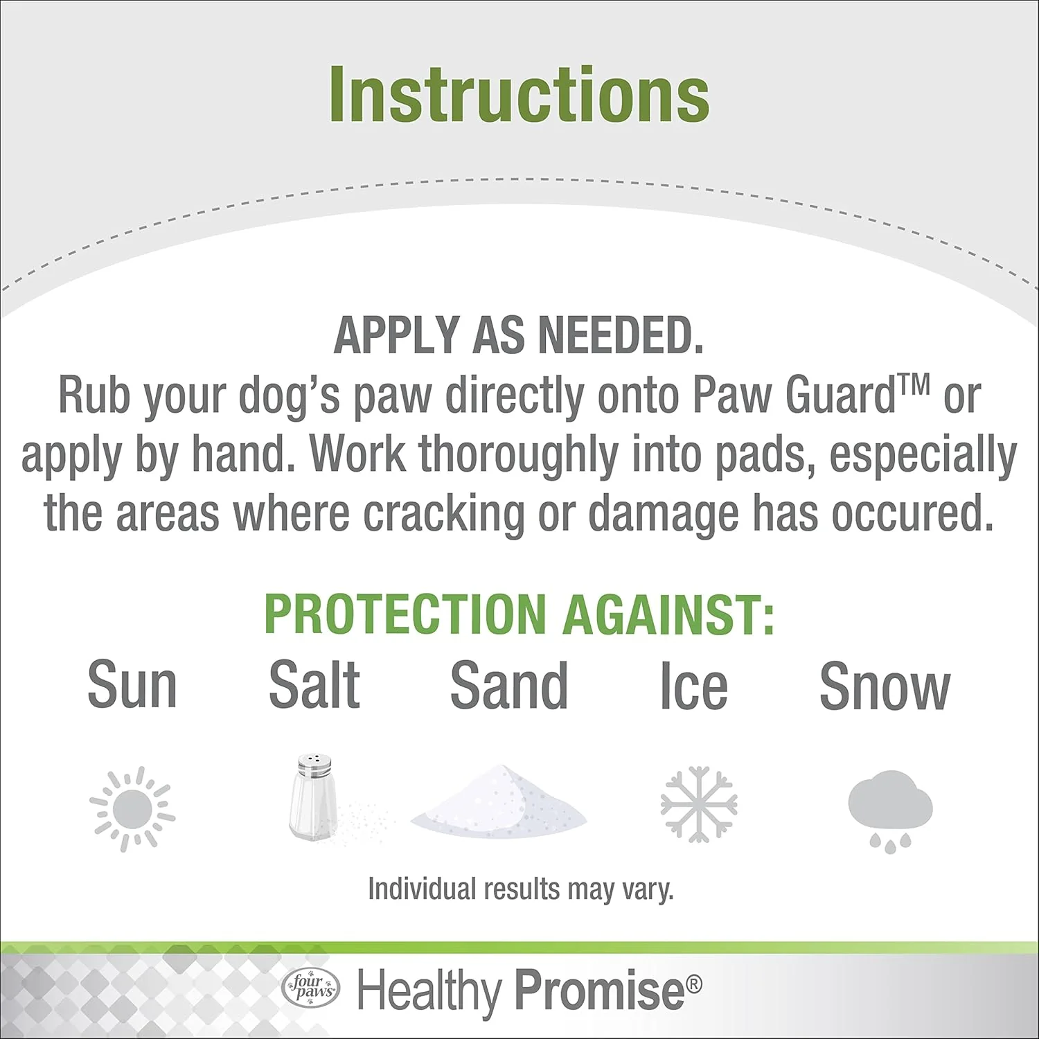 Four Paws Healthy Promise Pet Paw Guard, Balm Protection for Dog Paws - Image 9