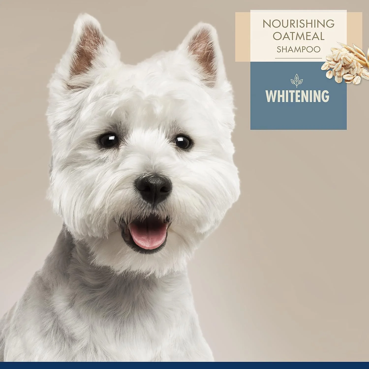 Four Paws Magic Coat Professional Series Nourishing Oatmeal Dog Whitening Shampoo - Image 2