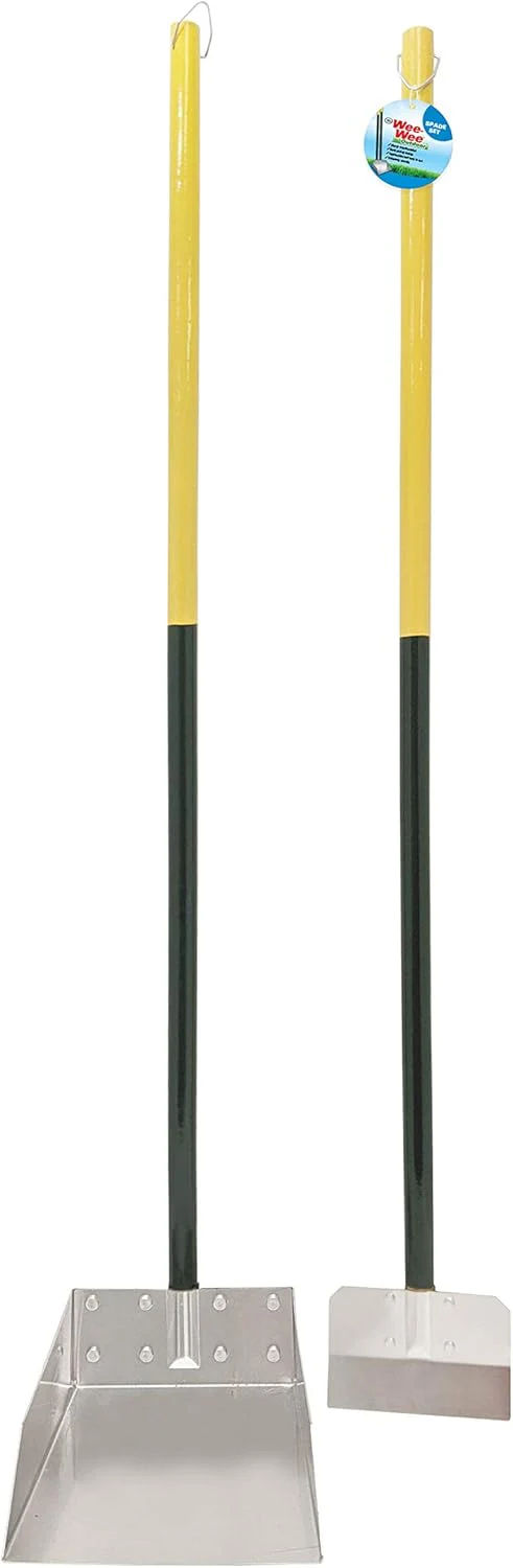 Four Paws Stainless Steel Long-Handled Dog Pooper Scooper Spade & Pan 2 Piece Set, Pet Waste Pickup Tool - Image 6