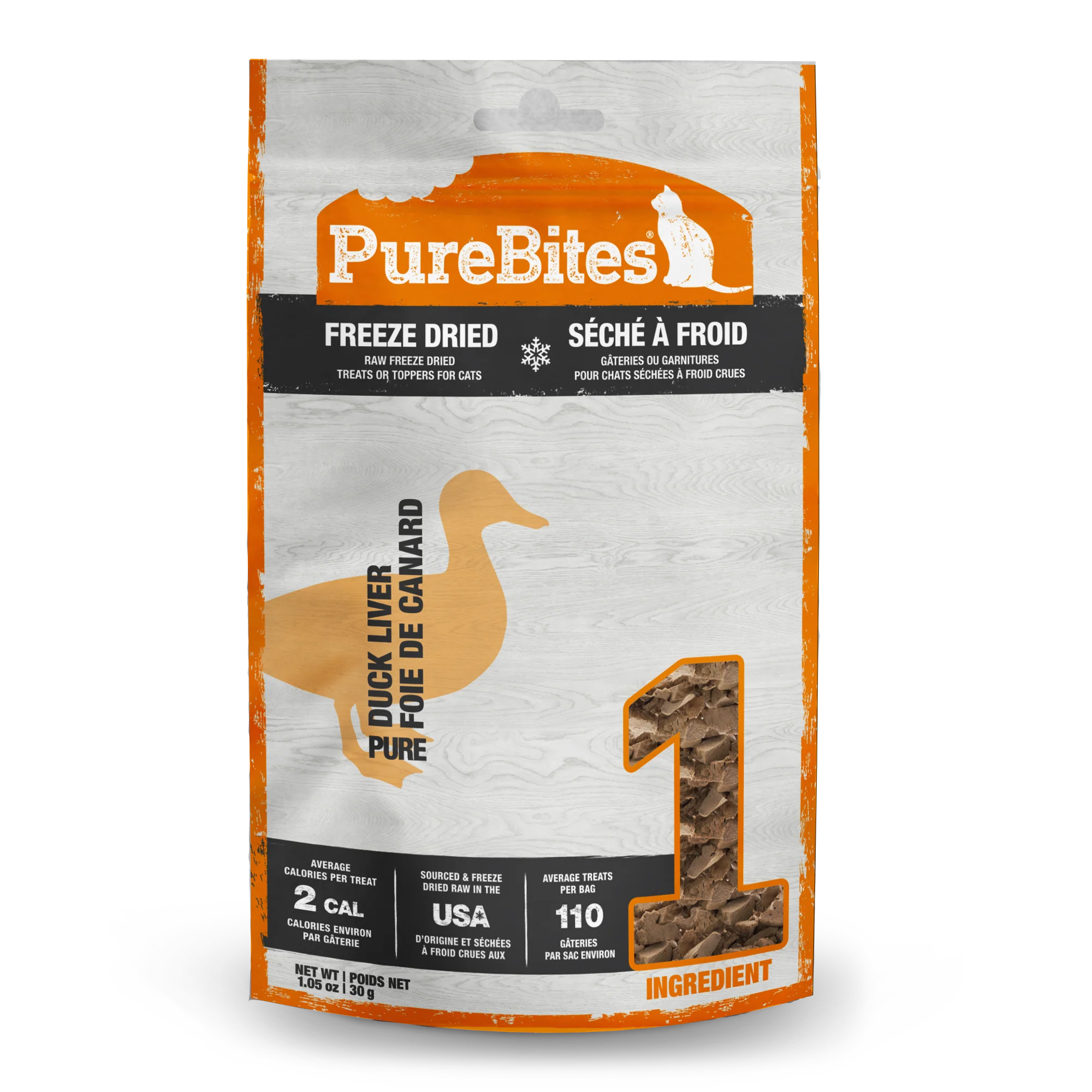 Freeze Dried Cat Treats, Duck Liver