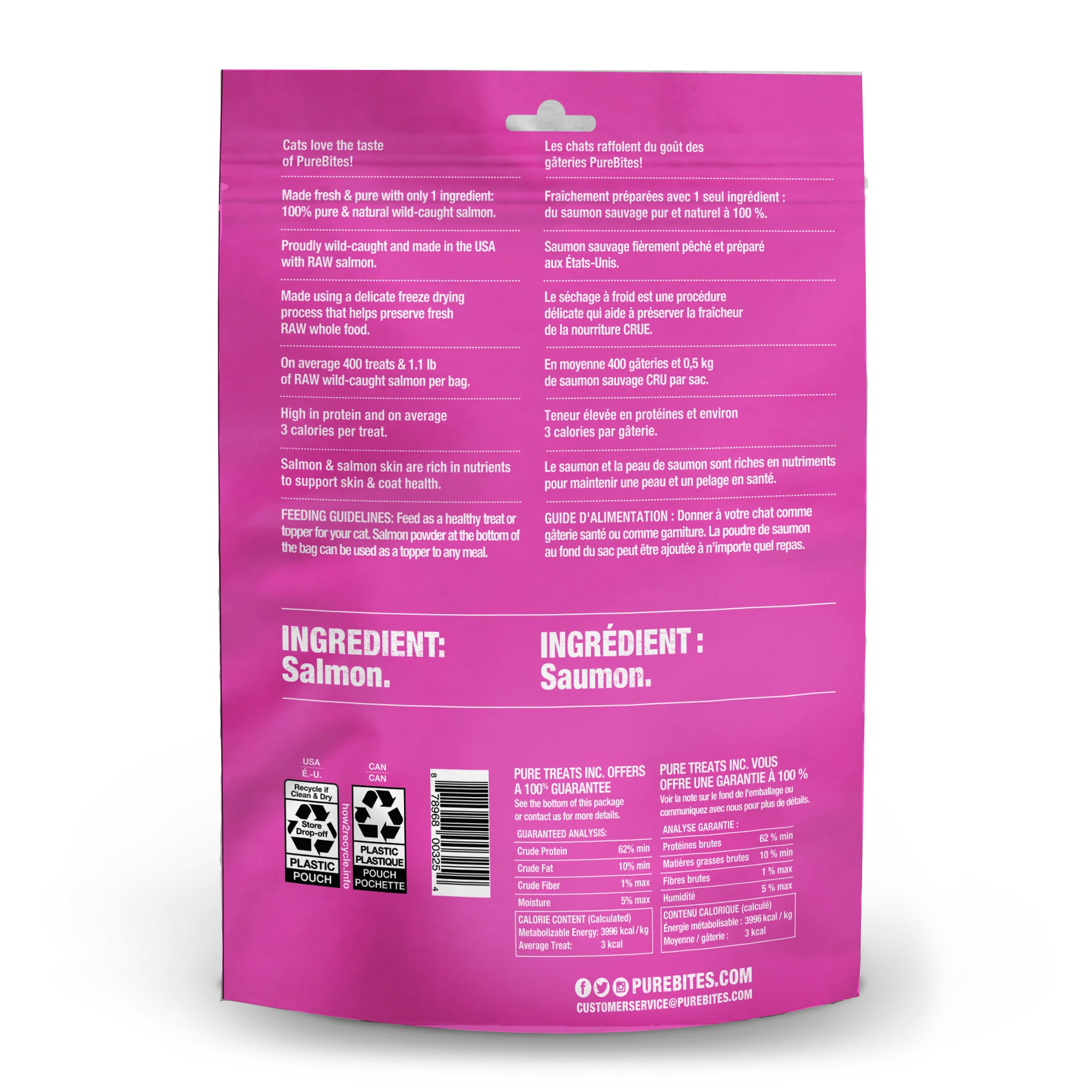 Freeze Dried Cat Treats, Salmon - Image 3