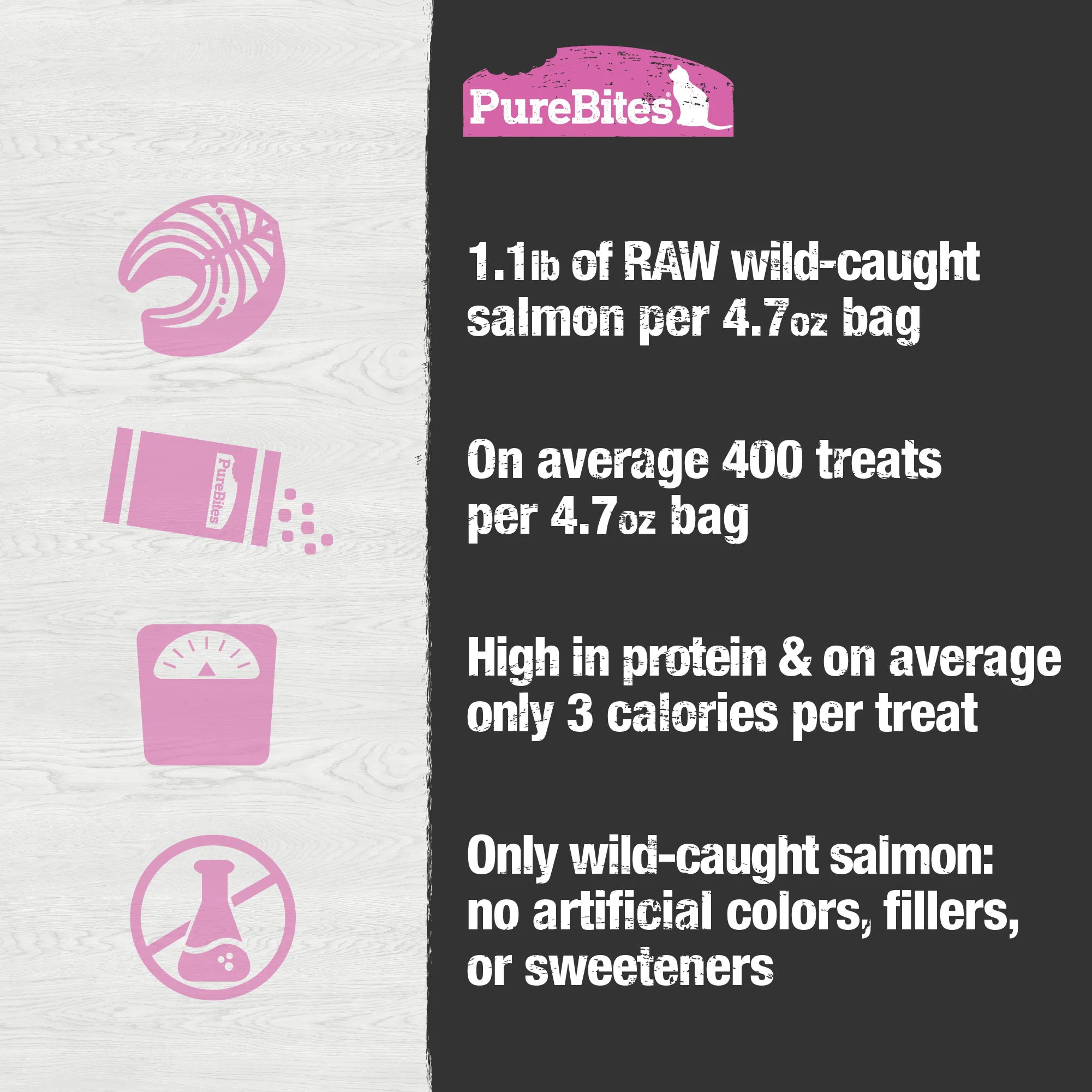 Freeze Dried Cat Treats, Salmon - Image 6