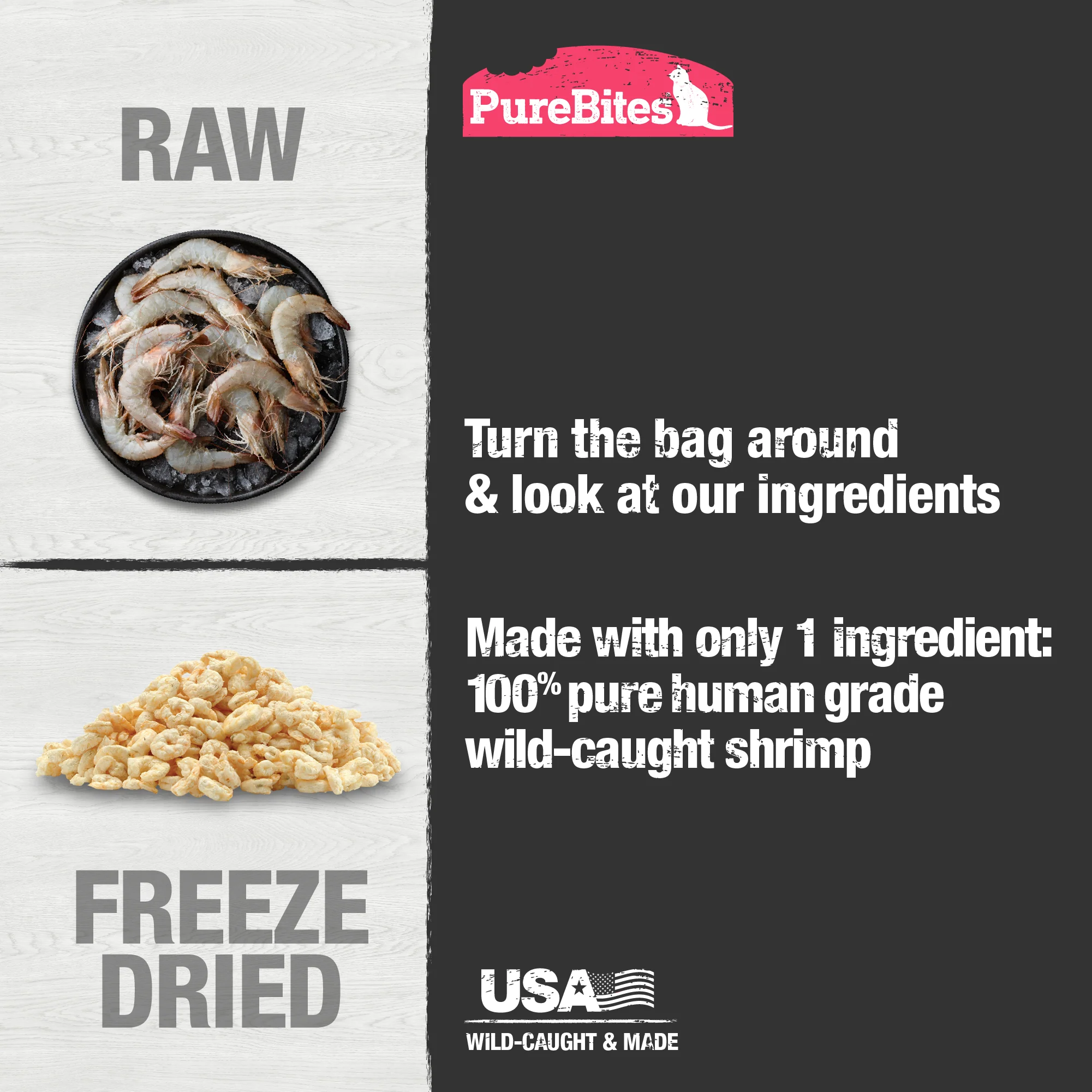 Freeze Dried Cat Treats, Shrimp - Image 4